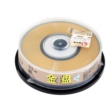 啄木鸟 CD-R 8CM 小盘 24速 210M 3寸小盘 桶装10片 刻录盘