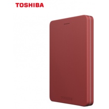 东芝(TOSHIBA) 2TB USB3.0 移动硬盘 Alumy系列 2.5英寸 红色