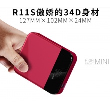 新款手机投影器小型迷你wifi微型无线3D家庭影院投墙上超便携式稽查局办案工具