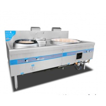 三兴燃气双炒带尾厨房爆炒炉专用煤气猛火大锅灶 单炒