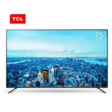 TCL 75英寸纤薄全面屏 32核人工智能 4K超高清HDR智能液晶网络电视机 75V2
