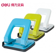 得力(deli)0138两孔打孔机 打孔器手工 迷你打孔机 