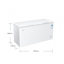 海尔（Haier）BC/BD-518HD 518升 商用冰箱 卧式大冷冻柜
