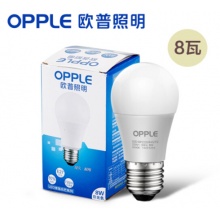 欧普照明（OPPLE）LED节能灯泡 E27大螺口 8瓦白光球泡