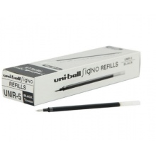 三菱（Uni）UMR-5中性笔芯（适用于UM-100笔）黑色0.5mm12支装