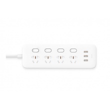 小米 四位四控插线板（含3口USB2A快充）