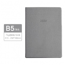 博文 B5/2016-3 2020年 日程本 70g道林纸/368页 258*188mm