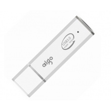 爱国者 U320 电脑高速U盘 USB3.0 小巧便携 银色 16G