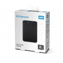 西部数据 移动硬盘(WDBUZG0020BBK) 2T 2.5英寸 USB3.0 黑色 +移动硬盘包  套装