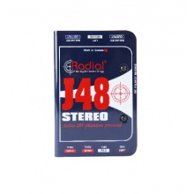 加拿大Radial J48 PRO48 Stereo 乐器有源直插DI盒