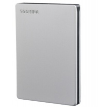 东芝(TOSHIBA) 2TB USB3.0 移动硬盘 Slim系列 2.5英寸 银色