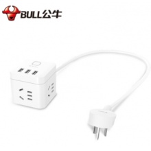 公牛 智能魔方多功能插线板 1.5米GN-U303U【3个USB+3插孔】