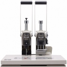 得力（deli）T502 财务凭证装订机智能型凭证单据打孔机 智能省力手动型