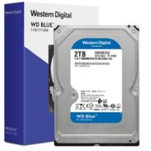 西部数据 蓝盘 2TB 台式机械硬盘(WD20EZAZ)