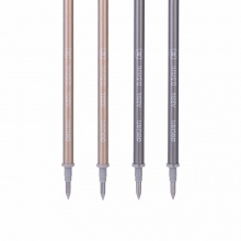 得力 中性笔替芯 A894 子弹头0.5mm 黑色20支装