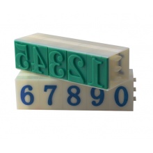 亚信 S-1 活字印号码印章0~9数字印章 