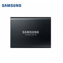 三星(SAMSUNG) 1TB Type-c USB3.1 固态移动硬盘（PSSD）T5 玄英黑 MU-PA1T0B/CN