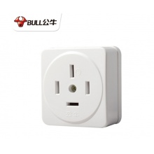 公牛 GN-Z25 三相四线插头插座380V25A四角明装四脚插座