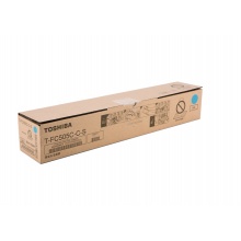 东芝（TOSHIBA）T-FC505C-C-S 系列原装碳粉（墨粉）  低容青粉一支