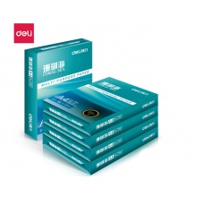 得力（deli）珊瑚海 70g A4 复印纸 500张/包 5包/箱(2500张) 7361