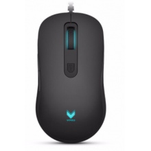 雷柏 v22有线鼠标 黑色