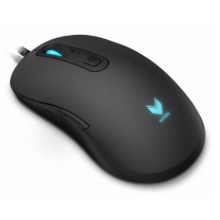 雷柏 v22有线鼠标 黑色