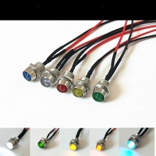 LED防水金属指示灯12v