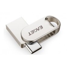 忆捷（EAGET）CU30双接头Type+C3.1+USB3.0高速多用优盘 128GB