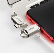 忆捷（EAGET）CU30双接头Type+C3.1+USB3.0高速多用优盘 128GB