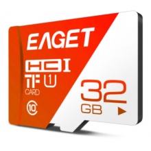 忆捷（EAGET）32GB TF 存储卡U1 C10 A1 高速高度视频高速监控摄像内存卡