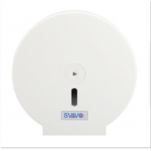 瑞沃（SVAVO）TH10 免打孔卫生间纸巾盒酒店厕所大卷纸盒 宾馆壁挂式防水卷纸器 浴室公共场所大盘厕纸盒 白色