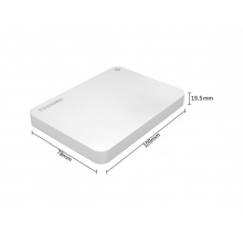 东芝(TOSHIBA) 4TB USB3.0 移动硬盘 V9系列 2.5英寸 兼容Mac 清新白