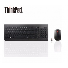 联想 ThinkPad 4X30M39458 无线键盘鼠标套装 超薄笔记本电脑办公键鼠套装 黑色