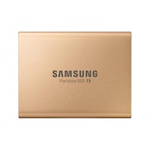 三星(SAMSUNG) MU-PA1T0G/WW T5 1TB Type-c USB3.1 移动硬盘 固态（PSSD） 玫瑰金