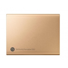三星(SAMSUNG) MU-PA1T0G/WW T5 1TB Type-c USB3.1 移动硬盘 固态（PSSD） 玫瑰金