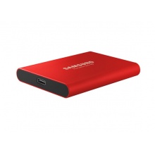 三星(SAMSUNG) MU-PA1T0R/CN T5 1TB Type-c USB3.1 移动硬盘 固态（PSSD） 金属红