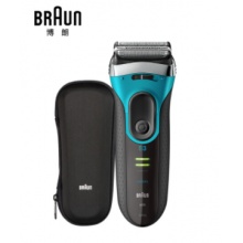 博朗（BRAUN）电动剃须刀全身水洗往复式刮胡刀德国进口三刀头3系3080s干湿两用