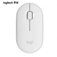 罗技（Logitech）Pebble鹅卵石 鼠标 无线蓝牙鼠标 办公鼠标 静音鼠标 女性鼠标 便携鼠标 对称鼠标 米白色