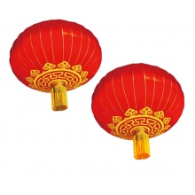 雄冠 大红灯笼 元旦春节 150#绸布直径100CM