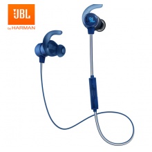 JBL T280BT 入耳式蓝牙无线耳机 运动耳机+手机游戏耳机 苹果安卓通用 金属钛振膜 跑步磁吸式带麦 蓝色