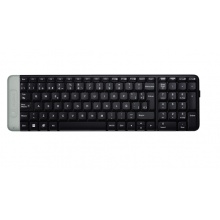 罗技（Logitech） K230 无线键盘 笔记本电脑键盘迷你紧凑超薄静音键盘 黑色