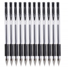 晨光(M&G)文具 SGP007 0.5mm黑色中性笔 经典拔盖子弹头签字笔 史努比系列水笔 20支/盒
