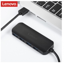 联想 高速4口HUB 多接口扩展坞一拖四集线器延长线 A601 USB3.0分线器加长版（线长0.5m）
