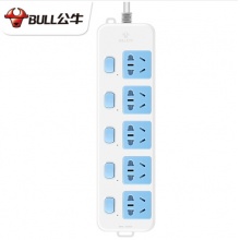 公牛（BULL）GN-316 插座/插线板/插排/接线板/拖线板 5位分控全长3米