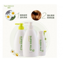 资生堂 惠润 （SUPER MiLD ）柔净绿野芳香洗护套装(洗发露600ml+洗发水220ml+护发素600ml)