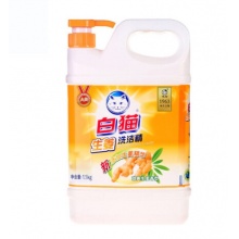 白猫 生姜洗洁精去油去味温和配方（新老包装随机发货） 1.1kg×1瓶