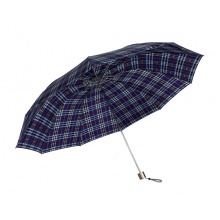 天堂伞 特大加固三折全钢晴雨伞3309E格016兰格