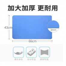 憨憨乐园 洗澡毛巾 加厚大号宠物用品狗狗毛巾洗澡浴巾泰迪仿鹿皮吸水毛巾猫洗澡狗洗澡用品颜色随机