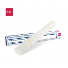 得力(deli) 3847 财务装订机专用透明装订铆管Φ4.8mm*500mm 100支/盒装