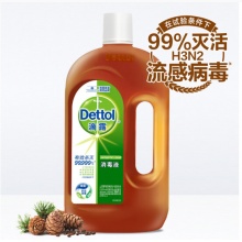 滴露Dettol 消毒液 750ml 杀菌除螨 儿童宝宝内衣 家居室内 宠物猫狗环境消毒 消毒水 衣物除菌剂